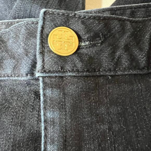 Tory Burch Women's Skinny Jeans - Dark Blue - Picture 8 of 12